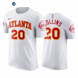 T-Shirt NBA Atlanta Hawks John Collins Blanco Association 2020-21