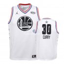 Camisetas de NBA Ninos Stephen Curry 2019 All Star Blanco
