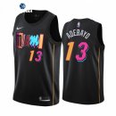 Camisetas NBA de Miami Heat Bam Adebayo Nike Negro Ciudad 2021-22