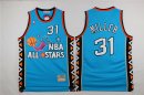 Camisetas NBA de Andre Miller All Star 1996 Azul
