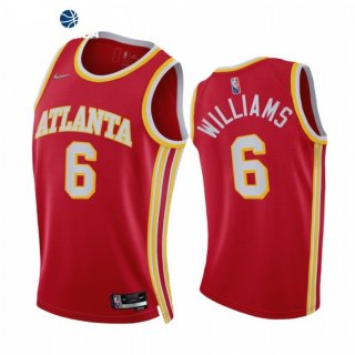 Camisetas NBA de Atlanta Hawks Lou Williams 75th Season Diamante Rojo Icon 2021-22