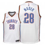 Camisetas de NBA Ninos Oklahoma City Thunder Abdel Nader Blanco Association 2018