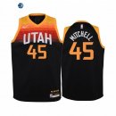 Camiseta NBA Ninos Utah Jazz Donovan Mitchell Negro Ciudad 2020-21