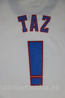Camisetas NBA Taz Tune Escuadra Blanco