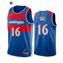 Camisetas NBA Nike Washington Wizards NO.16 Anthony Gill 75th Azul Ciudad 2021-22