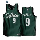 Camisetas NBA Nike Boston Celtics NO.9 Derrick White Verde Ciudad 2022-23