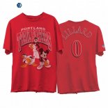 T-Shirt NBA Portland Trail Blazers Damian Lillard Disney X Junk Food Rojo 2020