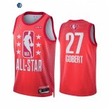 Camisetas NBA 2022 All Star NO.27 Rudy Gobert Rojo
