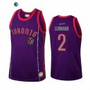 Camisetas NBA Toronto Raptors Kawhi Leonard Team Heritage Purpura Throwback
