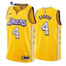 Camisetas NBA de Alex Caruso Los Angeles Lakers Nike Amarillo Ciudad 19/20