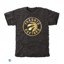 Camisetas NBA Toronto Raptors Negro Oro