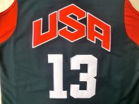 Camisetas NBA de Chris Paul USA 2012 Negro