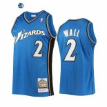 Camisetas NBA Washington Wizards John Wall Azul Hardwood Classics 2010-11