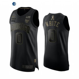 Camiseta NBA de Coby White Chicago Bulls Negro 2020-21