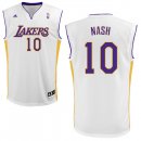 Camisetas NBA de Steve Nash Los Angeles Lakers Blanco