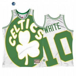 Camisetas NBA Boston Celtics Jo Jo White Big Face 2 Blanco Hardwood Classics
