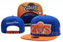 Snapbacks Caps NBA De Cleveland Cavaliers Naranja Rojo