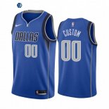 Camisetas NBA Dallas Mavericks Personalizada Azul Icon 2019-20
