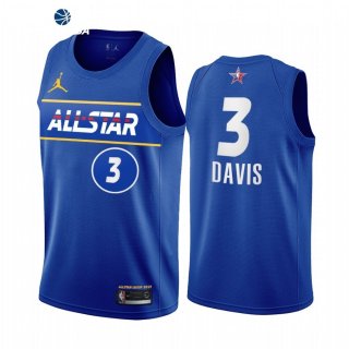 Camisetas NBA de Anthony Davis All Star 2021 Azul