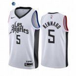 Camiseta NBA de Luke Kennard Los Angeles Clippers Blanco Ciudad 2020