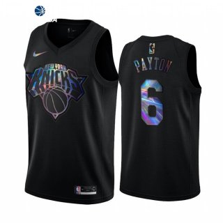 Camisetas NBA New York Knicks Elfrid Payton Negro Hardwood Classics 2020