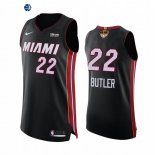 Camisetas NBA Miami Heat Jimmy Butler 2020 Campeones Finales BLM Negro Icon