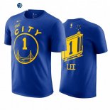 T-Shirt NBA Golden State Warriors Damion Lee Azul 2020-21