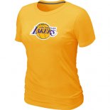 Camisetas NBA Mujeres Los Angeles Lakers Amarillo