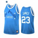 Camisetas NBA Los Angeles Lakers LeBron James Team Heritage Azul Throwback 1959-60