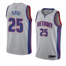 Camisetas NBA De Detroit Pistons Derrick Rose Gris Statement 2019-20