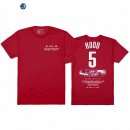 T-Shirt NBA Portland Trail Blazers Rodney Hood Rojo 2020