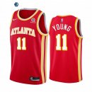 Camiseta NBA de Trae Young Atlanta Hawks Rojo Icon 2020-21
