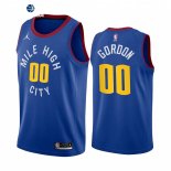 Camiseta NBA de Denver Nuggets Aaron Gordon Azul Statement 2021