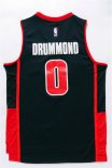 Camisetas NBA de Andre Drummond Detroit Pistons Negro
