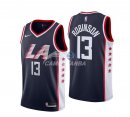 Camisetas NBA de Jerome Robinson Los Angeles Clippers Nike Marino Ciudad 18/19