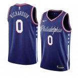 Camisetas NBA De Phildelphia Sixers Josh Richardson Marino Ciudad 2019-20