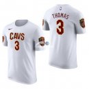 Camisetas NBA de Manga Corta Isaiah Thomas Cleveland Cavaliers Blanco 17/18