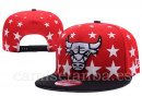 Snapbacks Caps NBA De Chicago Bulls Rojo Negro