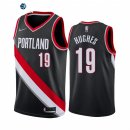 Camisetas NBA Nike Portland Trail Blazers NO.19 Elijah Hughes Negro Icon 2022