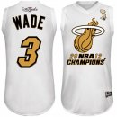Camisetas NBA Wade 2012 Finals Champions Blanco