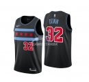 Camiseta NBA Ninos Chicago Bulls Kris Dunn Nike Negro Ciudad 18/19