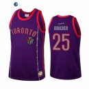Camisetas NBA Toronto Raptors Chris Boucher Team Heritage Purpura Throwback