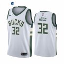 Camisetas NBA de Milwaukee Bucks Rodney Hood Nike Blanco Association 2021
