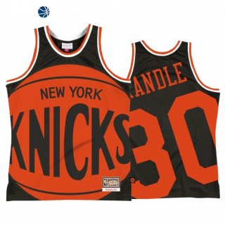 Camisetas NBA New York Knicks Julius Randle Big Face 2.0 Negro 2021
