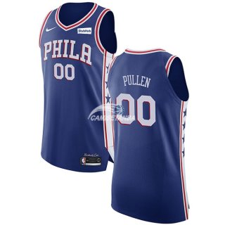 Camisetas NBA de Jacob Pullen Philadelphia 76ers Azul 17/18