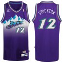 Camisetas NBA de John Stockton Utah Jazz Púrpura-1