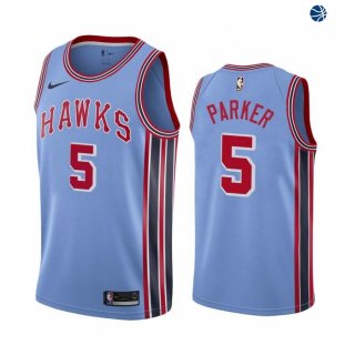 Camisetas NBA Atlanta Hawks Jabari Parker Azul Hardwood Classics 19/20