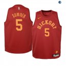 Camisetas de NBA Ninos Indiana Pacers Edmond Sumner Nike Retro Granate