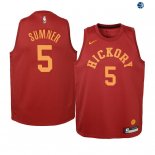 Camisetas de NBA Ninos Indiana Pacers Edmond Sumner Nike Retro Granate