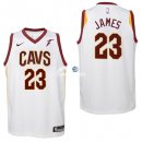 Camiseta NBA Ninos Cleveland Cavaliers LeBron James Blanco 17/18